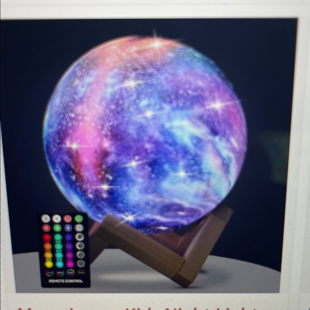 Brightworld Galaxy Light Moon light 3D Night light